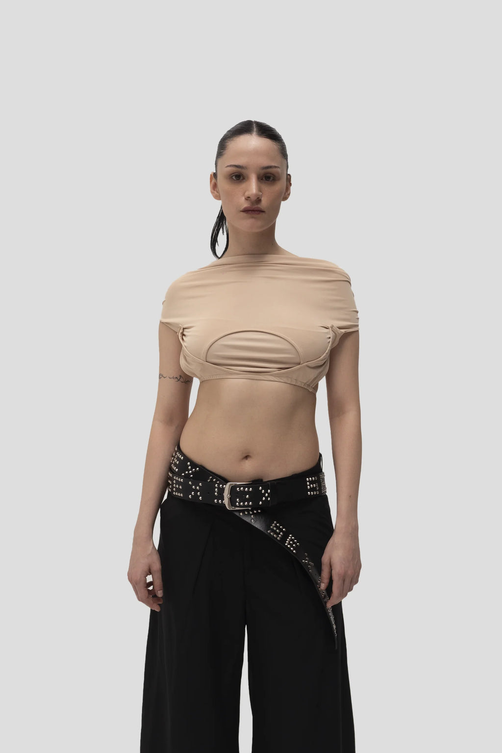 LACED SKIN TOP