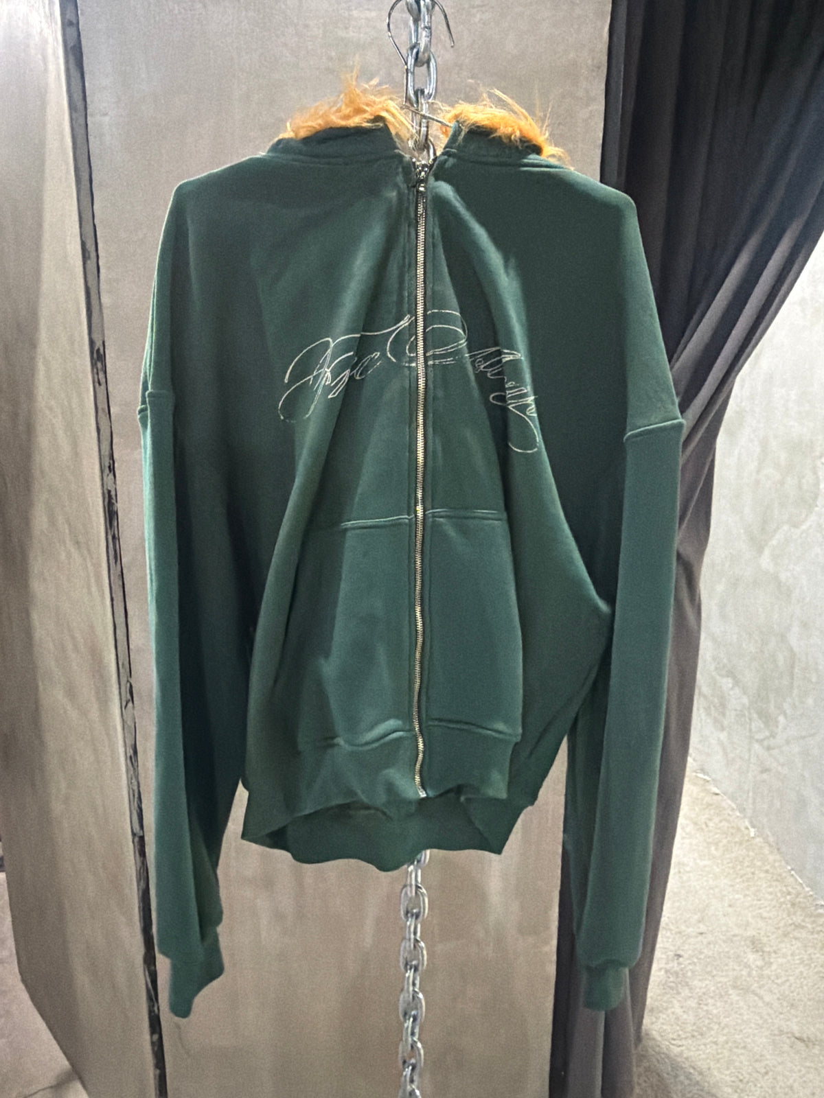 Virgin Hoodie with Detachable Faux Fur