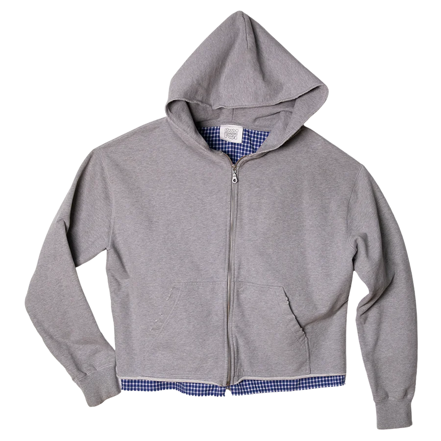 DOUBLE LAYER BOXER HOODIE - NORMFORM