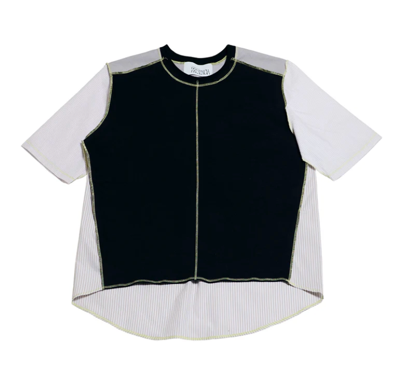 SHORTSLEEVE 1/2 SWEATSHIRT 1/2 SHIRT