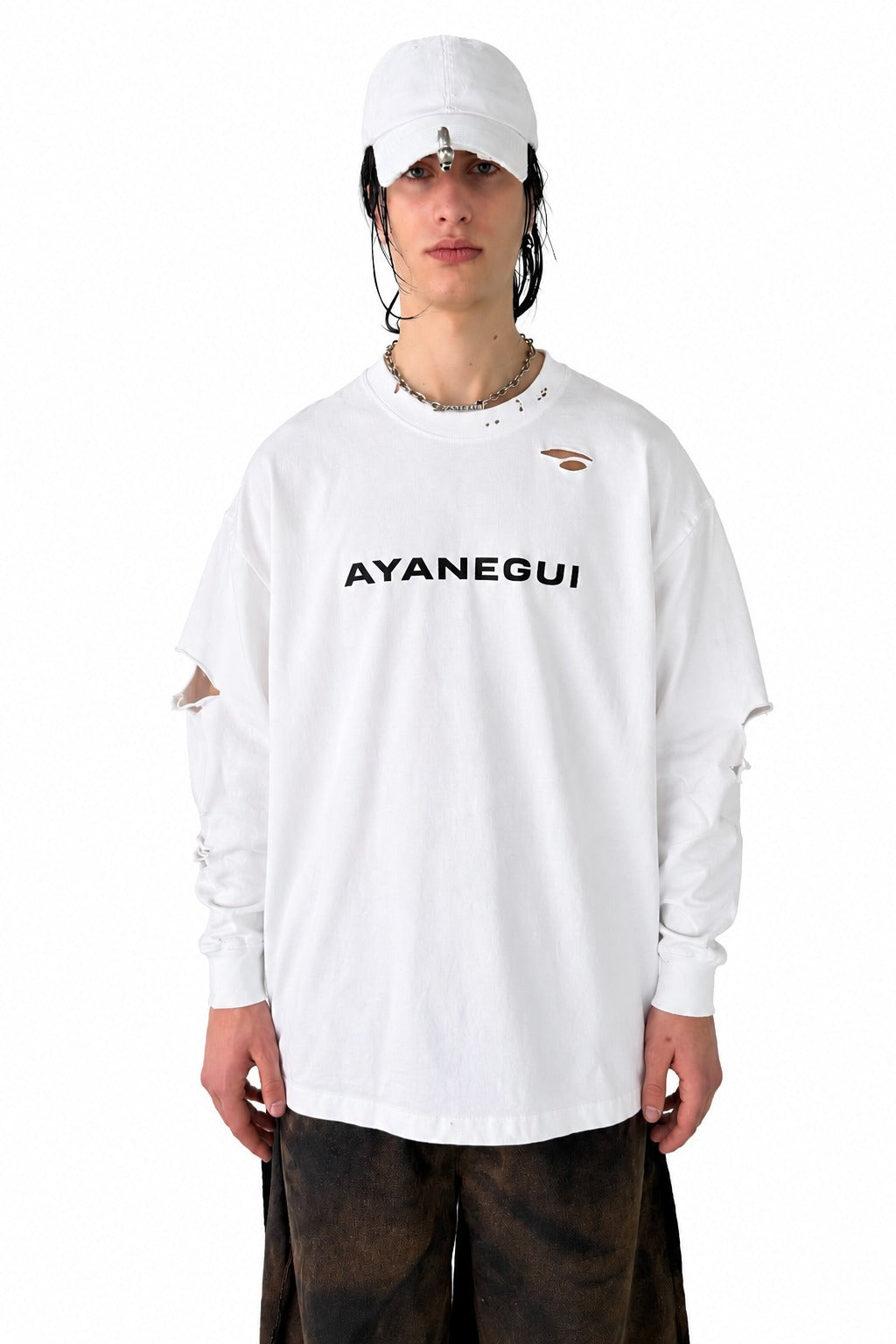 DISTRESSED LONG SLEEVE