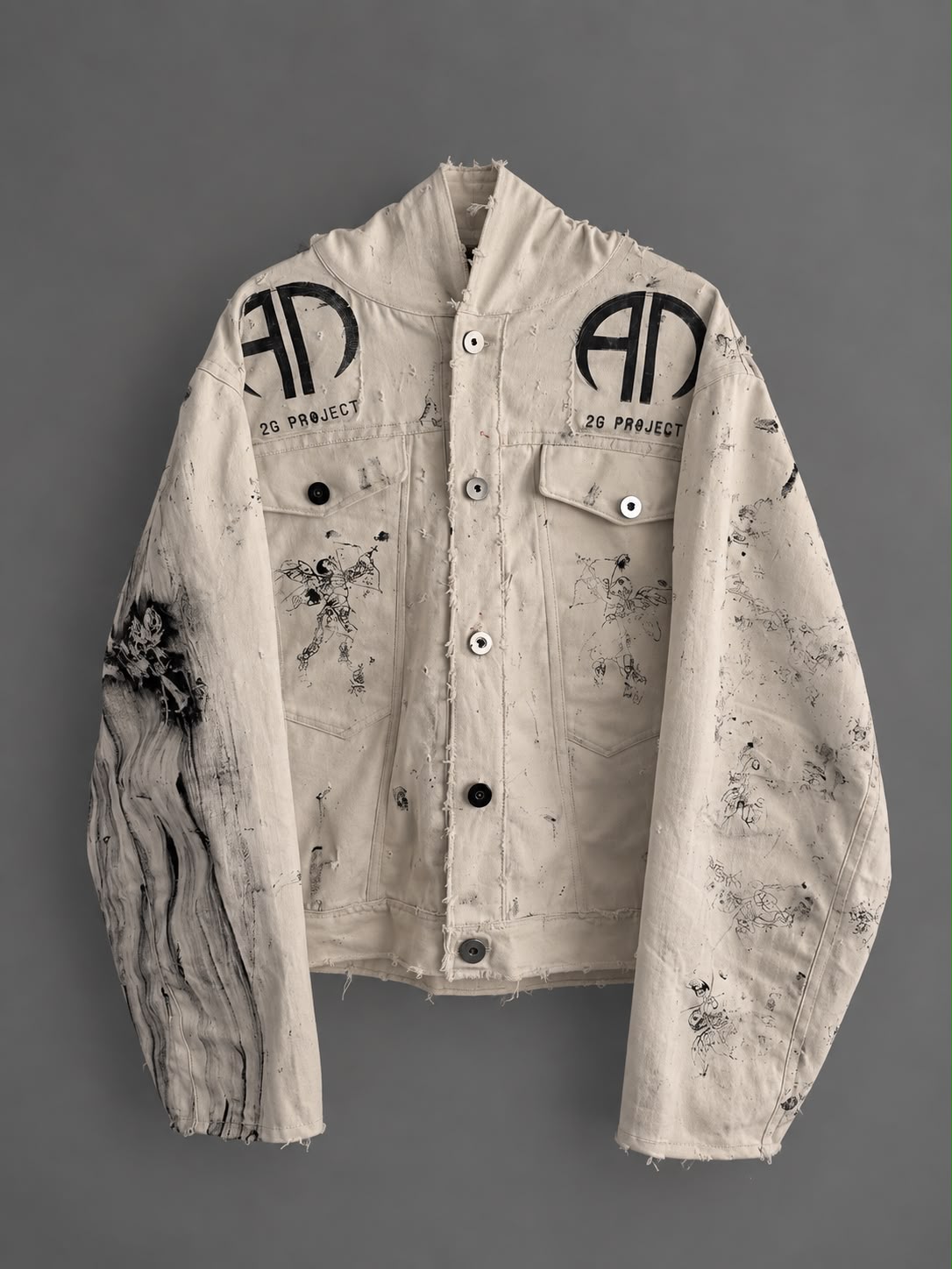 CHAMARRA DENIM CRUDA