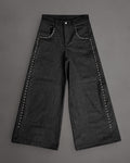 PANTALÓN DENIM REMACHES