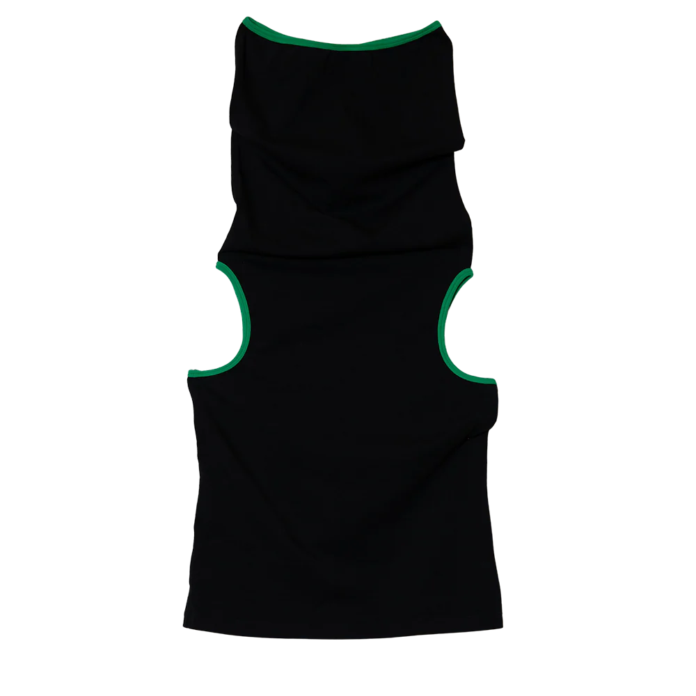 WORM TOP BLACK/GREEN - NORMFORM
