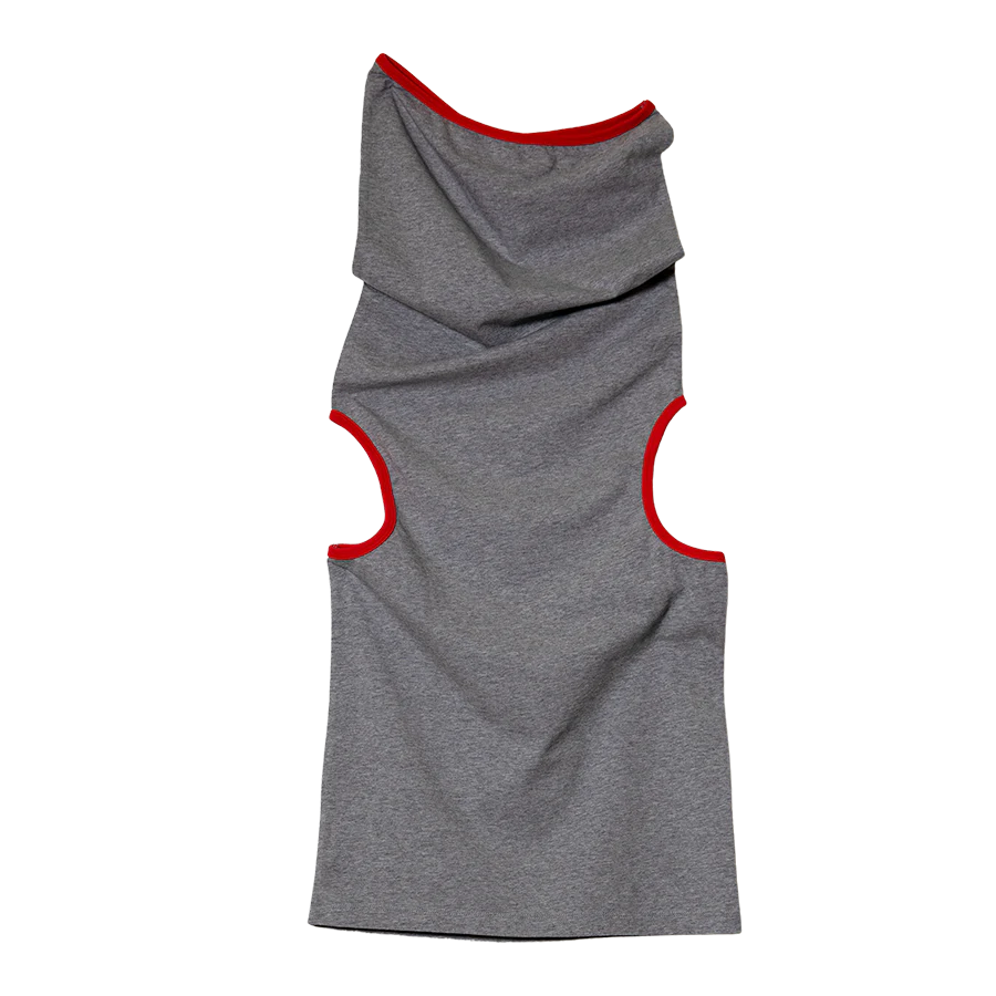 WORM TOP GRAY/RED - NORMFORM