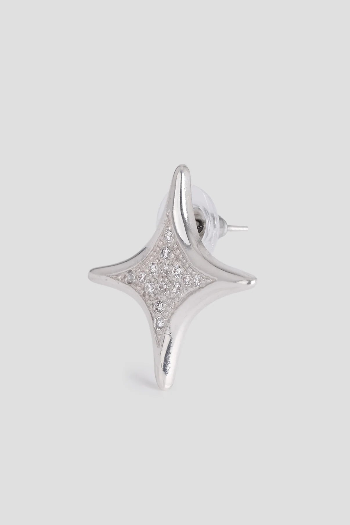 ZIRCON STAR EARRING
