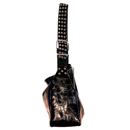 BLACK CROC BAG - VANEBON